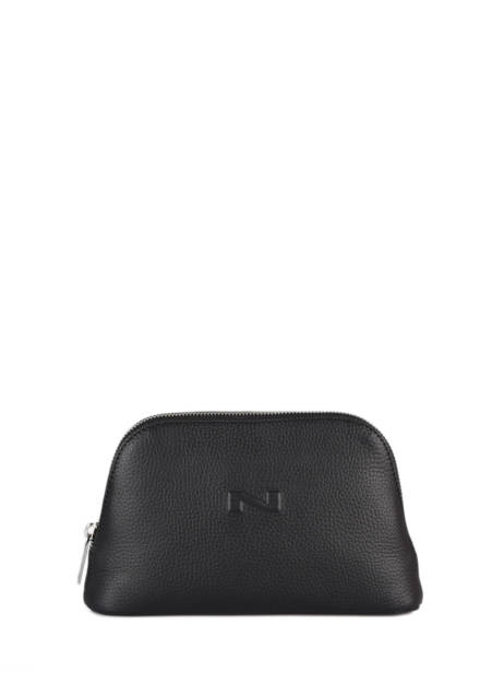 Etui Met Rits Leder Nathan baume Zwart nathan 93780